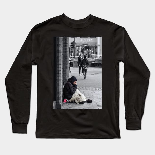 In the Shadow of The Cube Long Sleeve T-Shirt by zglenallen